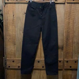 New black denim pants.